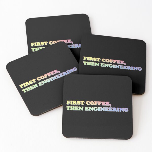 Item preview, First Coffee Then Engineering designed and sold by ScienceCorner.