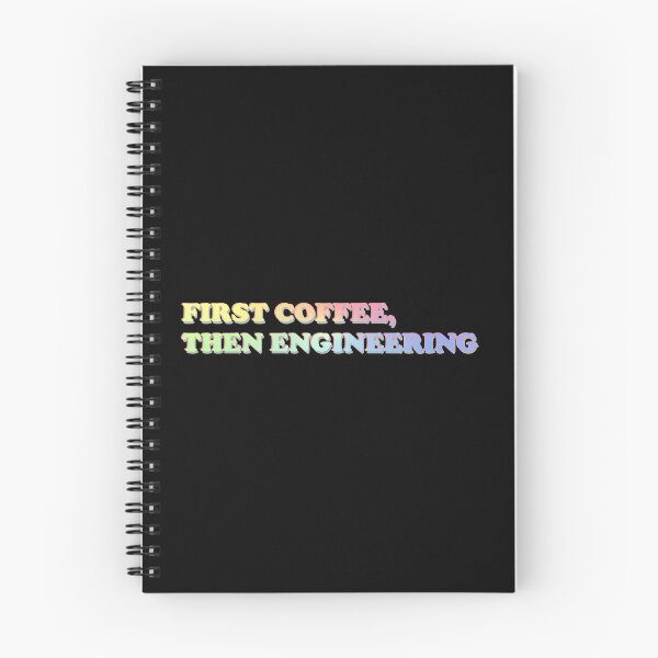 Item preview, First Coffee Then Engineering designed and sold by ScienceCorner.