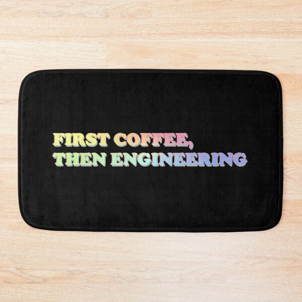 Item preview, First Coffee Then Engineering designed and sold by ScienceCorner.