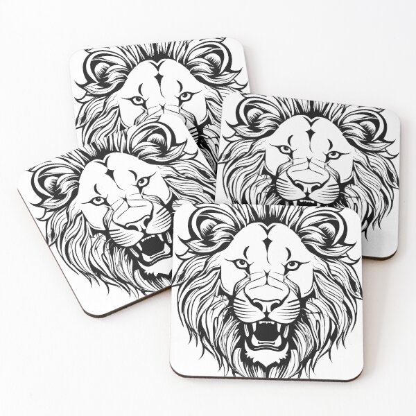 Item preview, Roaring Lion head art designed and sold by Metaverse8.