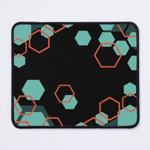 Item preview, Abstract hexagon shape pattern designed and sold by ViYa1.