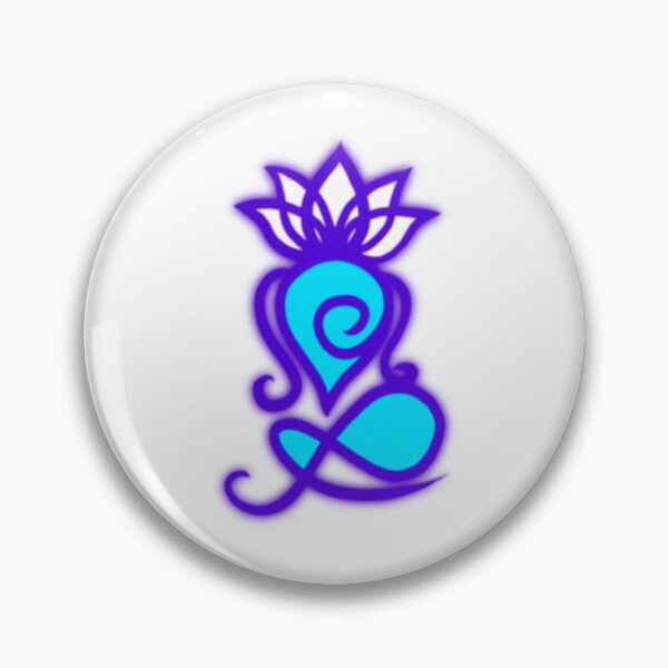 Item preview, Meditating, abstract lotus flower buddhist art designed and sold by MayGreenAbgrall.