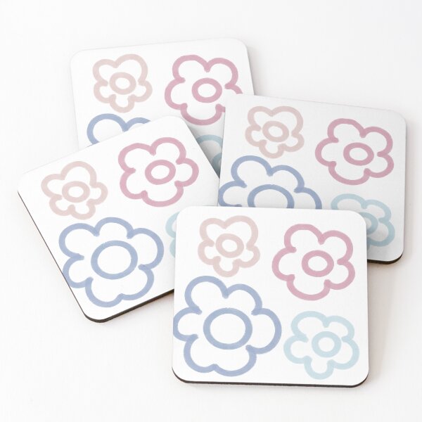 Item preview, cute pastel flowers designed and sold by SusTard.