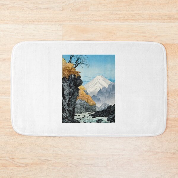 Item preview, Japanese Mountain with Blue Sky and Clouds designed and sold by kylmllr101684.