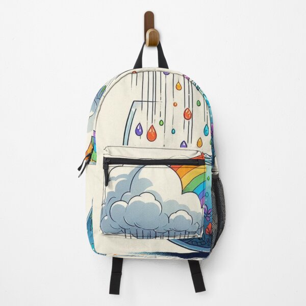 Item preview, Rainbow over the blooming ocean designed and sold by Lyavalio.