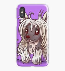 Pocket Chinese Crested Puppy iPhone Case/Skin