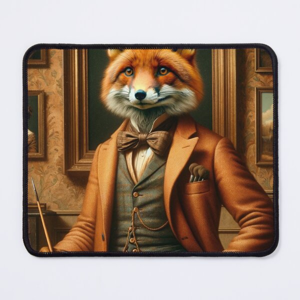 Aperçu de l'œuvre Le renard artistique créée et vendue par ARTificialJames.