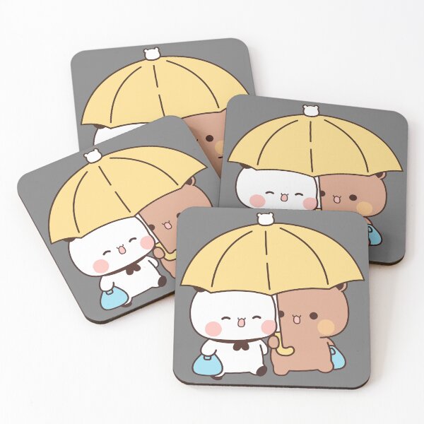 Item preview, BuBu Panda DuDu Bear enjoying their Walk :) designed and sold by Pandety.