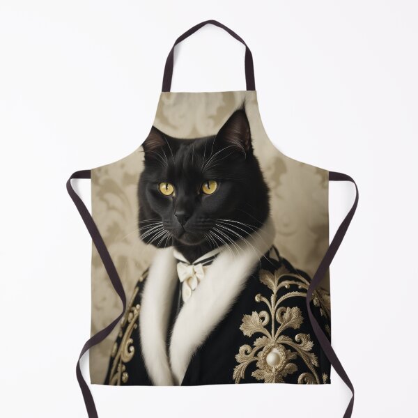 Item preview, Anthropomorphic Cat Collection - Domestic Longhair Black Cat #24 designed and sold by elektronen.