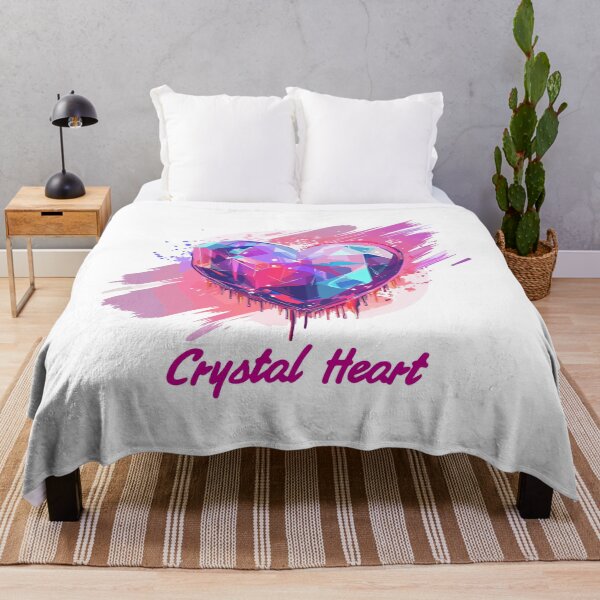 Item preview, Crystal Heart pink designed and sold by TheRealmWithin.