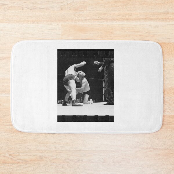 Item preview, Gorgeous George Wrestling Match Low Blow Black and White designed and sold by kylmllr101684.