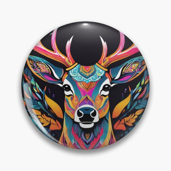 Item preview, Color Wave Deer designed and sold by TheSaltCircle.
