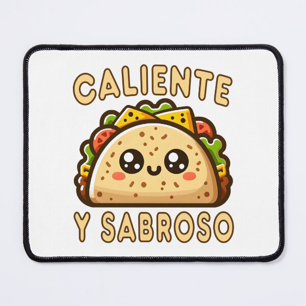 Item preview, Funny Cute Kawaii Taco Caliente Y Sabroso Spanish Adult Humor Sexy Saying  designed and sold by Bad Kitty Designz.