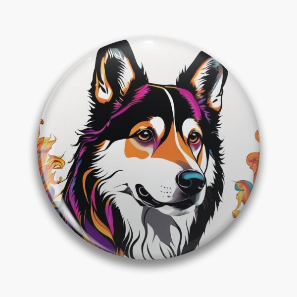 Item preview, Color Wave Dog designed and sold by TheSaltCircle.