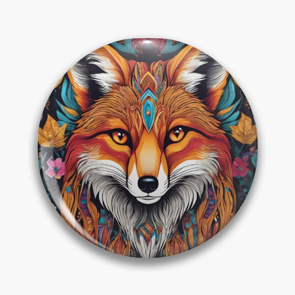 Item preview, Color Wave Fox designed and sold by TheSaltCircle.