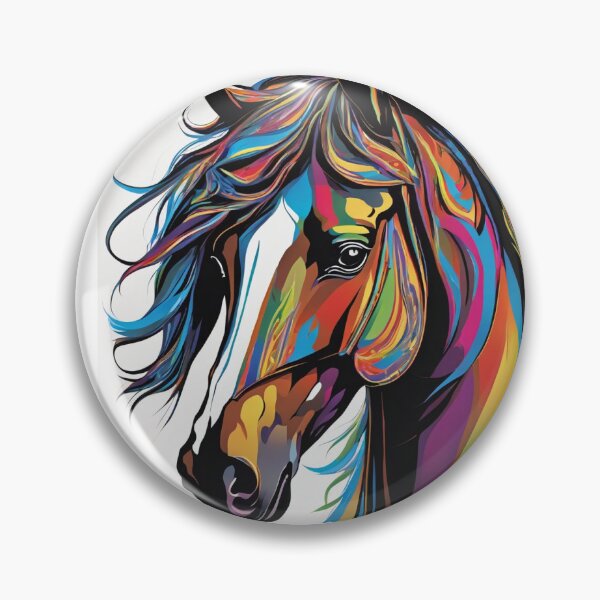 Item preview, Color Wave Horse designed and sold by TheSaltCircle.