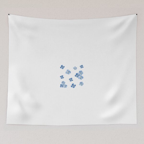 Item preview, Little blue flowers  designed and sold by DaringDesigns19.
