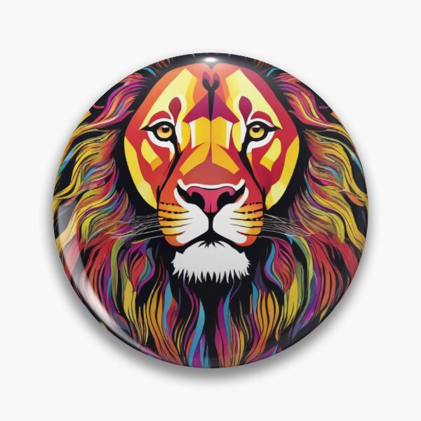 Item preview, Color Wave Lion designed and sold by TheSaltCircle.