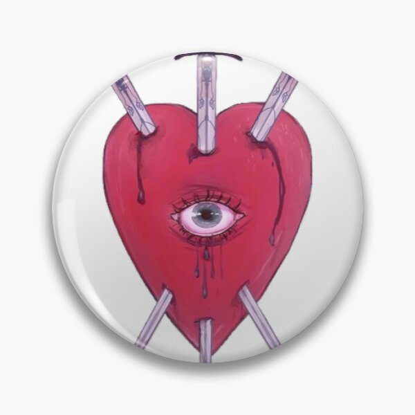 Item preview, Vintage Sword heart designed and sold by Aliensknowme.