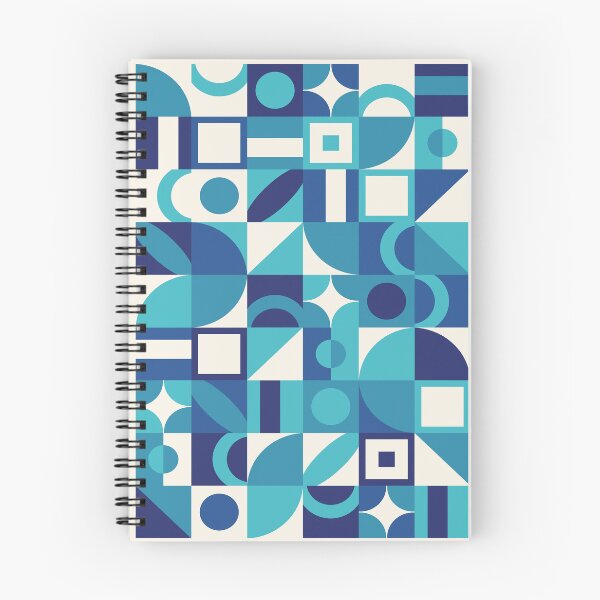 Item preview, Icy Blue Squares Abstract Pattern designed and sold by Zuriezuart.