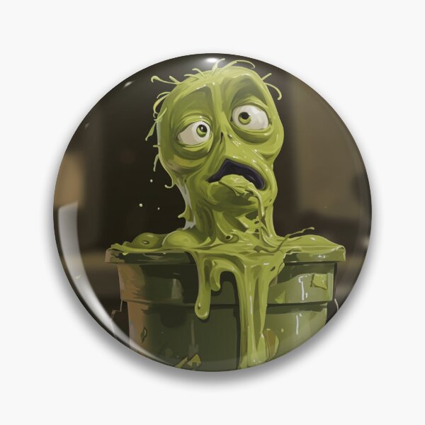 Item preview, Trash man - sticker designed and sold by MakeToLive.