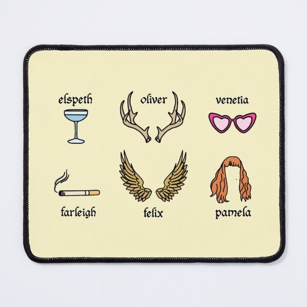 Item preview, Copy of Saltburn character signature object print designed and sold by poodlehaired.