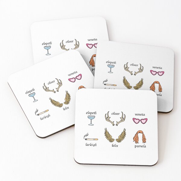 Item preview, Copy of Saltburn character signature object print designed and sold by poodlehaired.