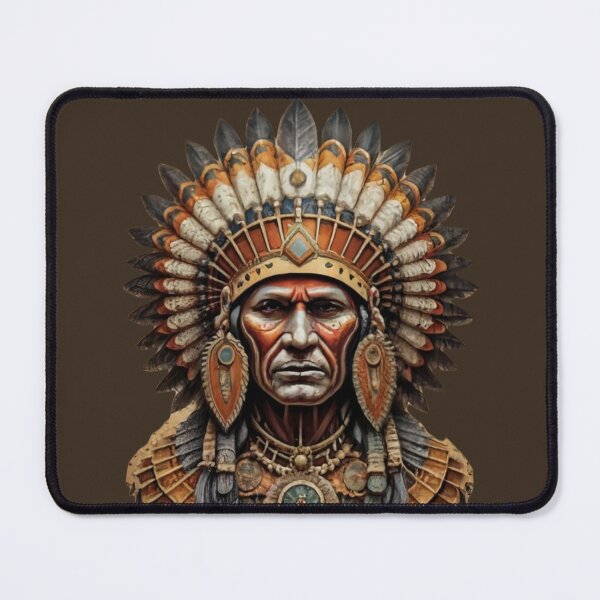 Item preview, Ethnic Indian Chief designed and sold by NiRia Spot.