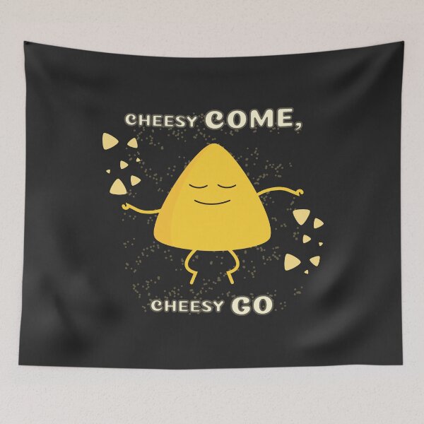 Item preview, Cheesy Come, Cheesy Go Funny Cheese Puns designed and sold by ArtFisher.