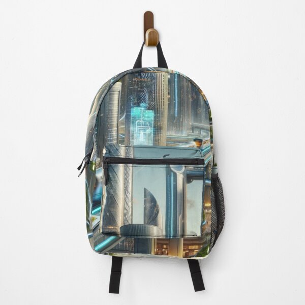 Item preview, Futuristic Cityscape designed and sold by mymagicstoreus.