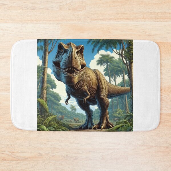 Item preview, T-Rex in the jungle designed and sold by InPrintsbyJeff.