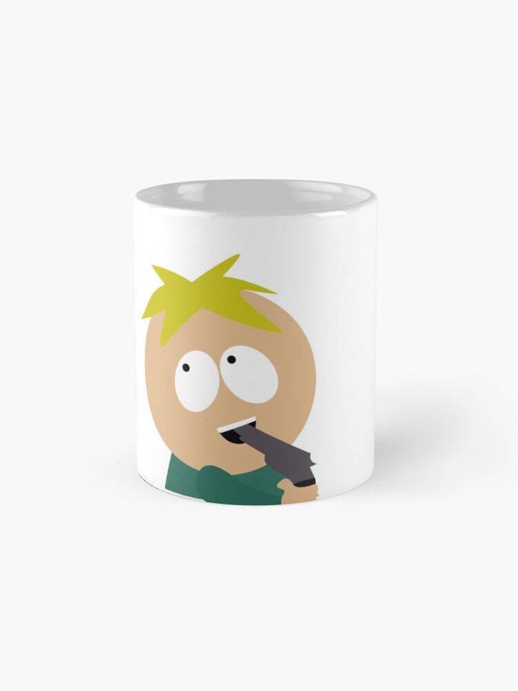 "Butters Gun South Park" Mug by WilliamBourke Redbubble