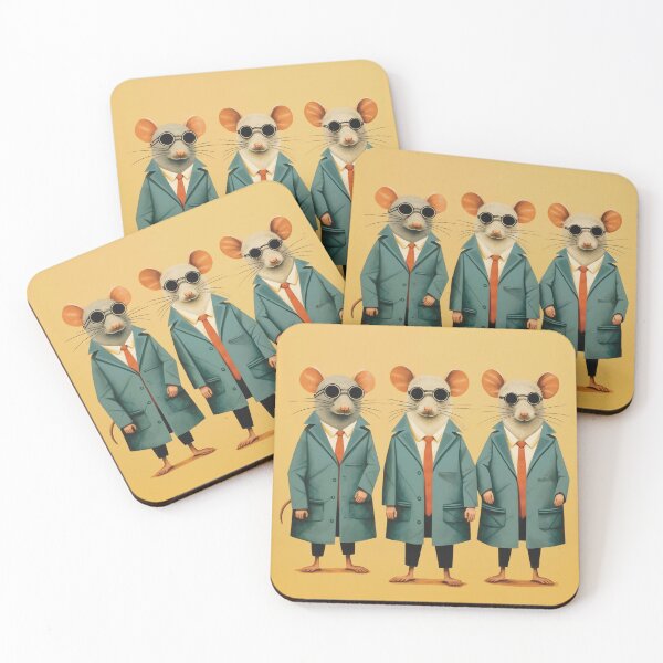 Item preview, The Rat Pack: Cool Rodent Trio designed and sold by Woop Woop .