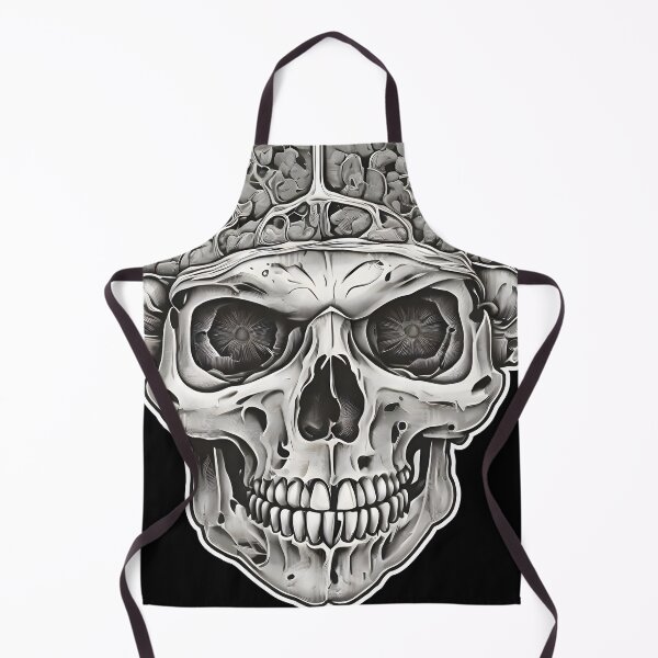 Item preview, Neuro Noir: Brainiac Hypnotic Skull designed and sold by WAUZ.