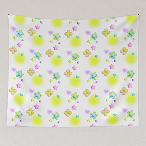 Item preview, Kawaii Sanriocore pastel hearts and stars bubbly 3D stars, soft gradients, ribbon designed and sold by needsai.