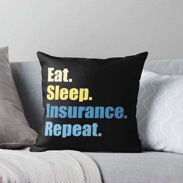 Item preview, Eat Sleep insurance Repeat | For Insurance Brokers & Agents designed and sold by RobbRY.