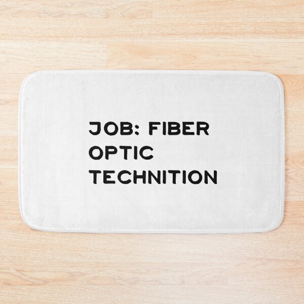 Item preview, fiber optic technician designed and sold by sarina G.