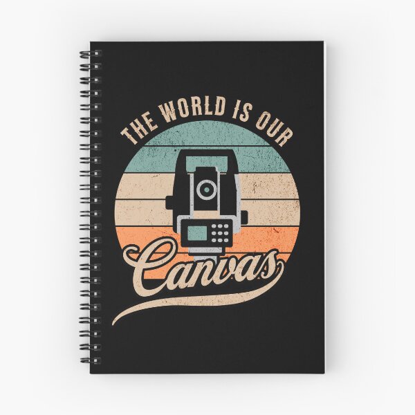 Item preview, Surveyor Land Surveying Gift cartographer The World is Our Canvas designed and sold by HosvPrint .s.