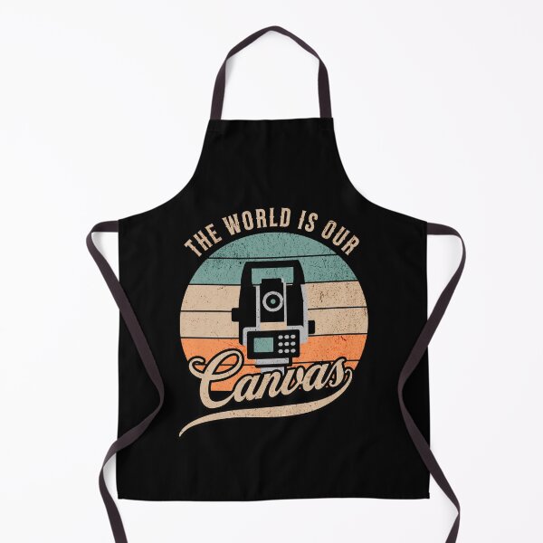 Item preview, Surveyor Land Surveying Gift cartographer The World is Our Canvas designed and sold by HosvPrint .s.