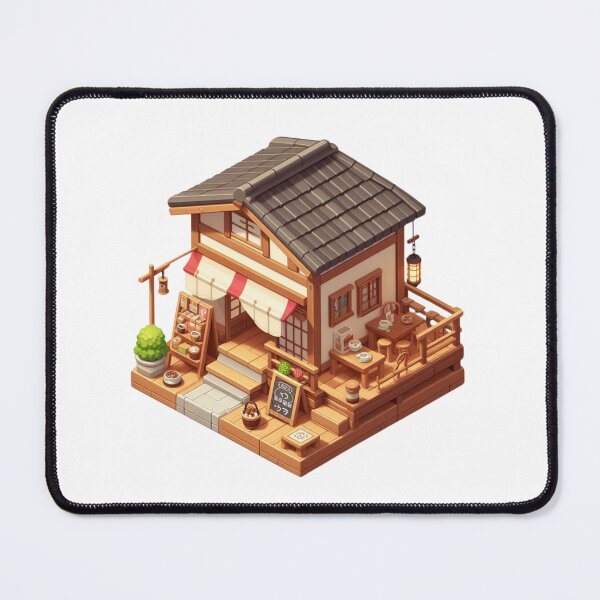 Item preview, 3d Japanese Wood Bakery designed and sold by AmandaDigital.