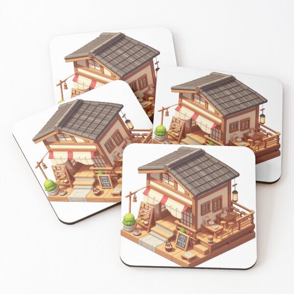 Item preview, 3d Japanese Wood Bakery designed and sold by AmandaDigital.