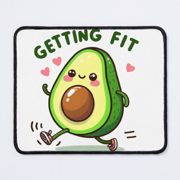 Item preview, Avocado getting fit  designed and sold by Culmika.
