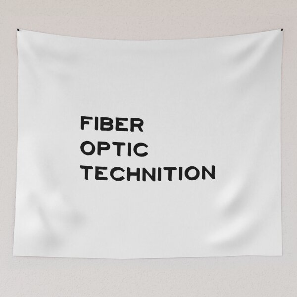 Item preview, fiber optic technician designed and sold by sarina G.