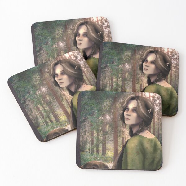 Item preview, half elf druid designed and sold by AnneVisscher.