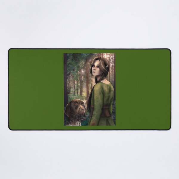 Item preview, half elf druid designed and sold by AnneVisscher.