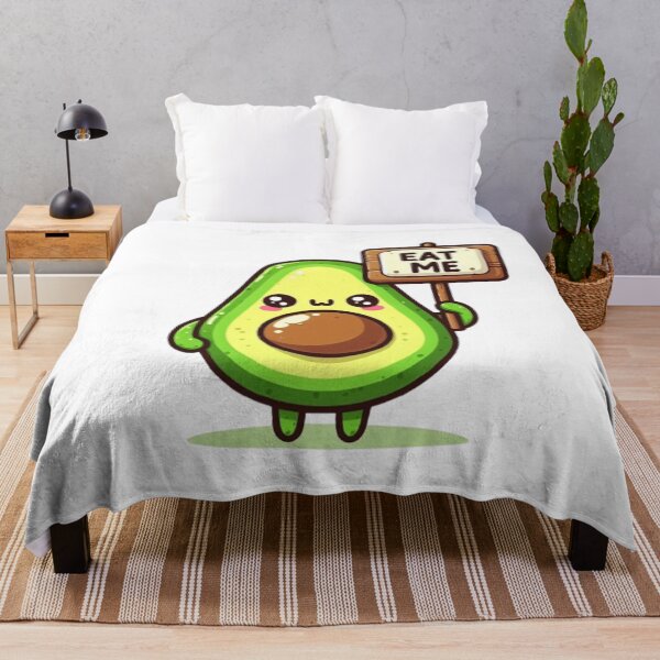 Item preview, Avocado holding a sign "eat me" designed and sold by Culmika.