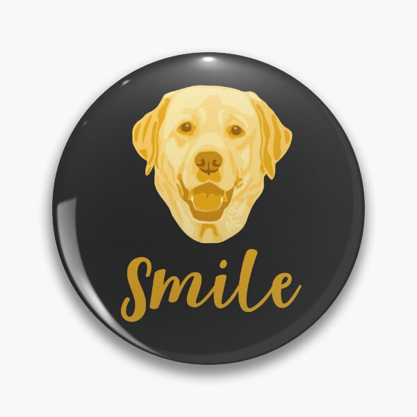 Item preview, Golden Yellow Labrador Retriever Joyful Smile Dark Background designed and sold by DuFauna.
