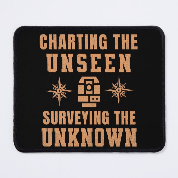 Item preview, Surveyor Land Surveying Gift cartographer Charting The Unseen Surveying The Unknown designed and sold by HosvPrint .s.