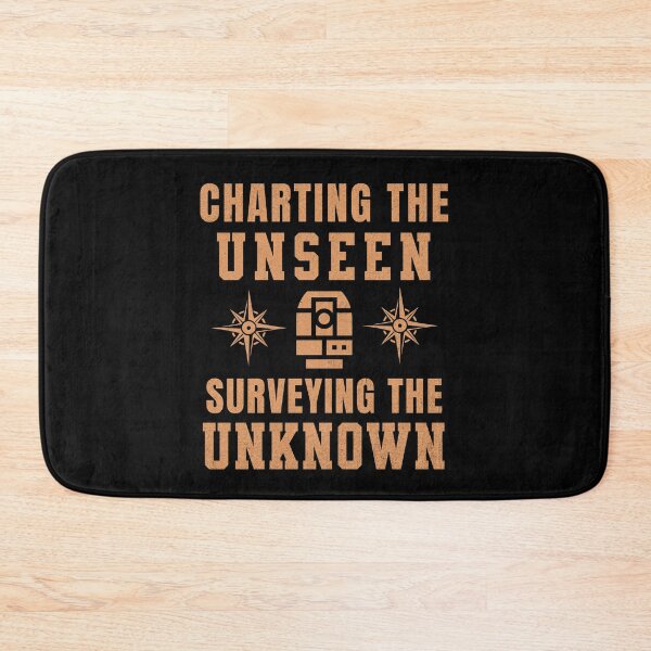 Item preview, Surveyor Land Surveying Gift cartographer Charting The Unseen Surveying The Unknown designed and sold by HosvPrint .s.