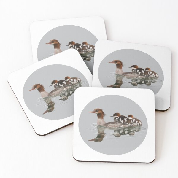 Item preview, Merganser Family designed and sold by Wondersofwhimsy.